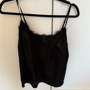 Forever 21 Black Lace Cami Top